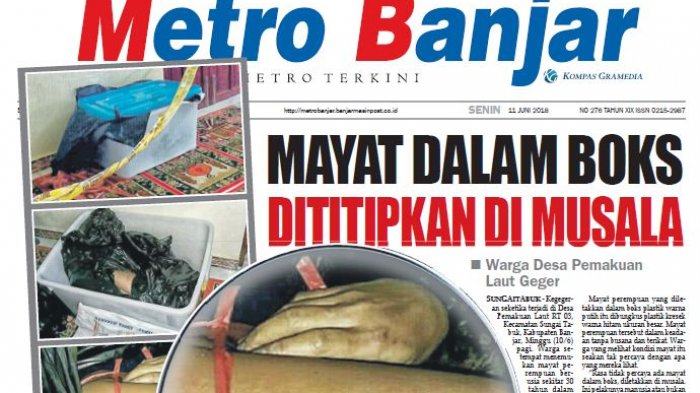 Mayat Dalam Box Ternyata Linda Wati, Buruh di PT Tanjung Selatan, Ini Kata Sang Kakak