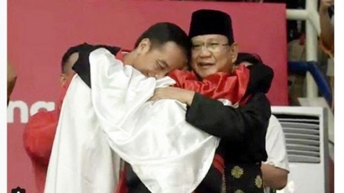 Lihat Reaksi Megawati Ketika Jokowi dan Prabowo Berpelukan di Momen Asian Games 2018