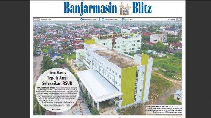 Pemko Targetkan 2019 Beroperasi, Ibnu Sina Harus Tepati Janji Selesaikan RSUD Sultan Suriansyah