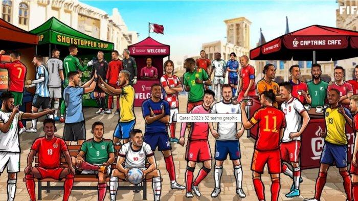 Jadwal Tayang Live Streaming SCTV Piala Dunia 2022 Minggu ini Opening Ceremony - Qatar v Ekuador