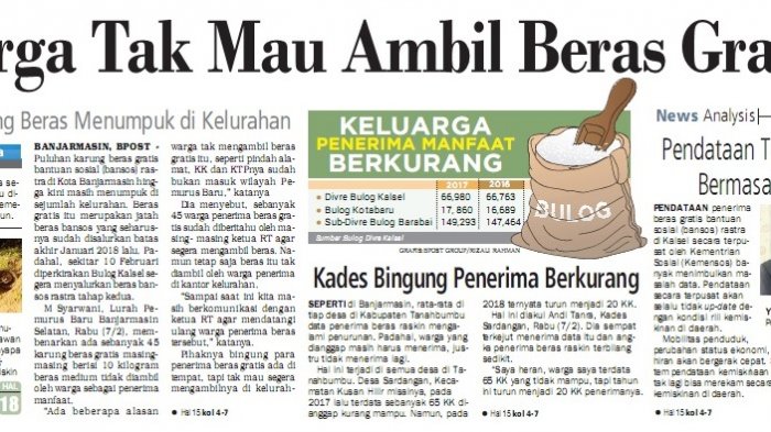 Puluhan Karung Beras Gratis Menumpuk di Gudang Kelurahan, Kok Warga Penerima Tak Juga Mengambil