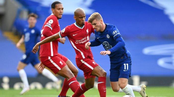 Red Card! Hasil Chelsea vs Liverpool 0-0, Nonton Live Streaming Babak II di TV Online Mola di Sini