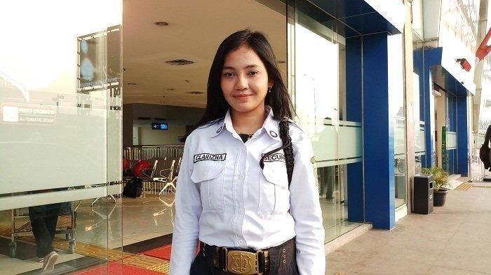 Ada Satpam Cantik di Terminal Pulogebang, Kalau Digoda Pemudik, Caca: Saya Kasih Senyum Saja
