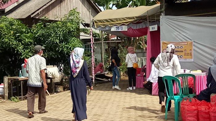 Pilkada Tanahbumbu 2020, Cuncung Nyoblos di TPS Gang Bangkok Batulicin, Begini Suasananya