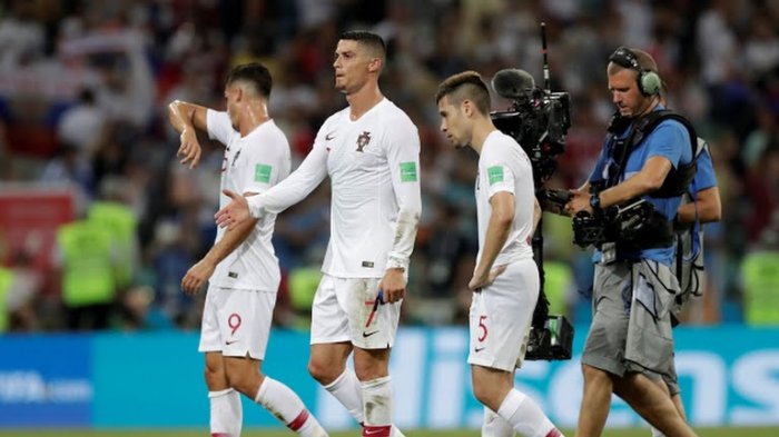 HASIL AKHIR - Uruguay vs Portugal Piala Dunia Skor 2-1, Ronaldo Susul Messi!