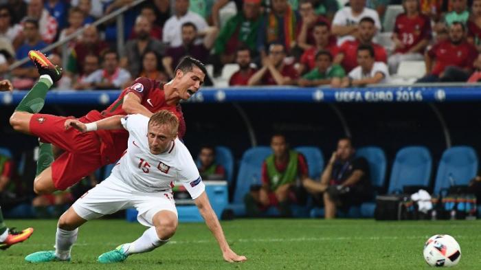 Wow! Cristiano Ronaldo Lakukan Teknik Paling Berbahaya Saat Hadapi Polandia