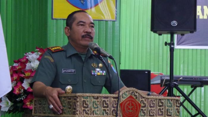 Danrem Ajak Wartawan Jaga Stabilitas Keamanan Jelang Pilgub Kalteng