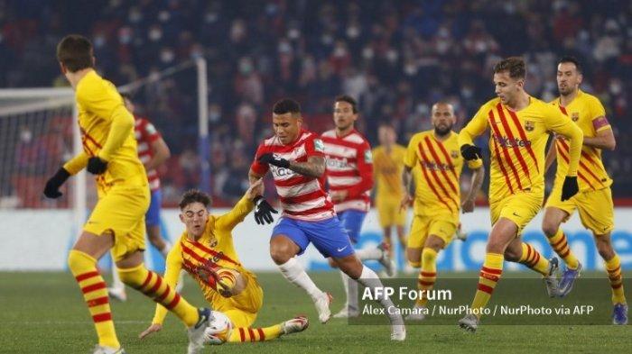 Hasil Granada Vs Barcelona, Hanya 10 Pemain & Gol Menit Terakhir, Blaugrana Imbang Lagi