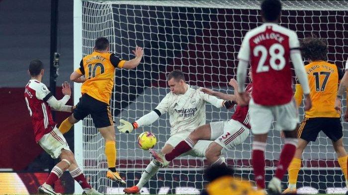 HASIL Lengkap Liga Inggris- Meski David Luiz Sukses Bikin Raul Jimenez Pingsan, Arsenal Tetap Hancur