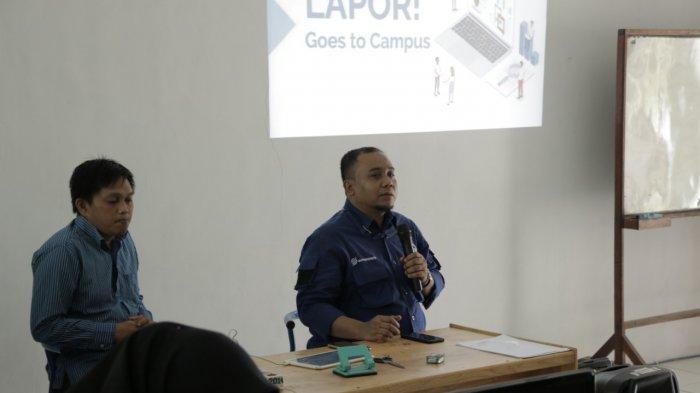 Diskominfo Tabalong Sosialisasikan Aplikasi Aduan ke Mahasiswa