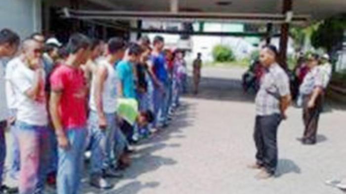 Nekat Konvoi Kelulusan, Ratusan Pelajar di Mojokerto Ditelanjangi Polisi