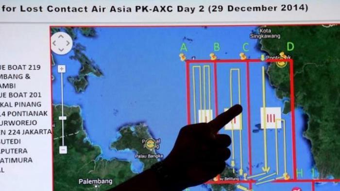 Ditemukan Tumpahan Minyak di Lokasi Hilangnya Pesawat