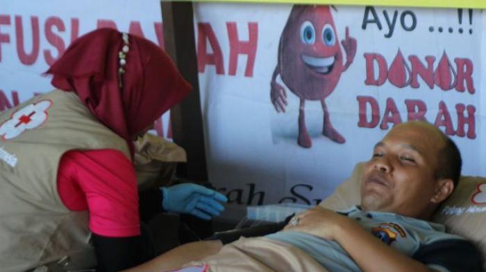 Gemar Berolahraga, Darah Kapolres Banjar Langsung Mengucur