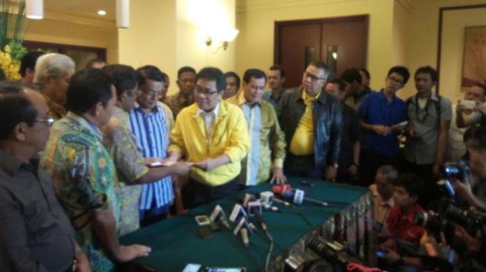 Prabowo dan Amien Hadiri Munas Partai Golkar IX