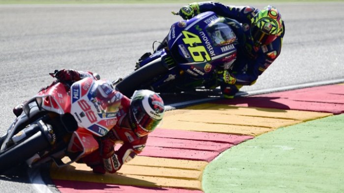 Meski Tak Diperhitungkan Lagi Juara MotoGP, Valentino Rossi Tetap Mampu di Posisi Lima