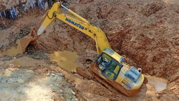 Kapasitas Embung Tirawan Kabupaten Kotabaru Kalsel Kembali Normal