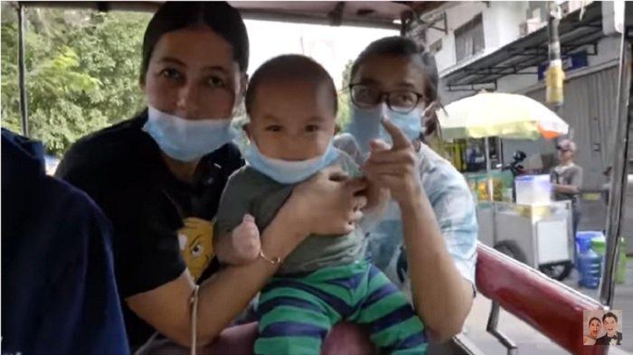 Kepanikan Paula Saat Berkuda Bareng Kiano, Istri Baim Wong Bingung Lihat Ekspresi Wajah Anaknya