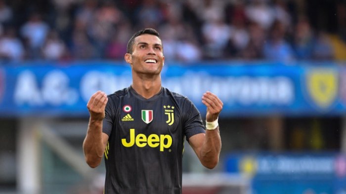 Ronaldo Cetak Gol! Hasil Akhir Juventus vs Sassuolo di Liga Italia 2018 - Skor 2-1, Gol 340 Menit