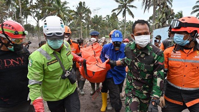 Total Sudah 45 Meninggal Dunia dan 9 Orang Hilang Akibat Erupsi Gunung Semeru