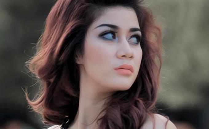 Farah Sibuk Ajari Model Cilik