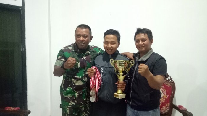 Danrem 101/Antasari Dukung Fauzan Sang Juara Dunia Karate FKTI, Yudianto : Anggap Saya Bapak Kamu