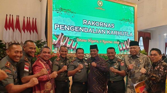 Setelah Hadiri Rakor Karhutla Nasional di Istana Negara, Dandim Martapura Sampaikan Pesan Jokowi