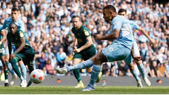 Rekap Hasil Liga Inggris, Gabriel Jesus Quartrick Man City Ungggul 4 Poin di Puncak, Arsenal Naik
