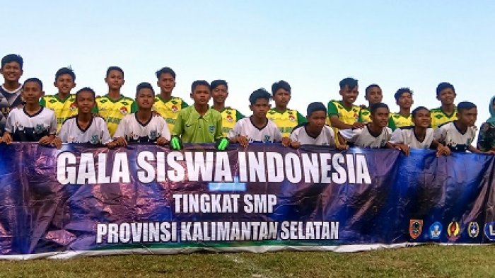 Tim Banjarmasin Juara Gala Siswa Indonesia tingkat SMP se-Kalsel