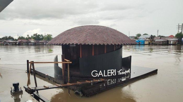 Travel - Galeri Terapung, Spot Baru Penunjang Wisata Sungai di Banjarmasin Kalsel
