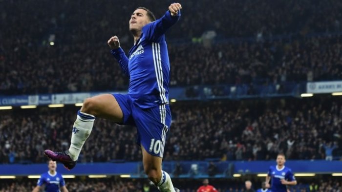 Hasil Akhir Chelsea vs Brighton, Hazard Cetak Dua Gol, Chelsea Pesta 4 Gol Tanpa Balas