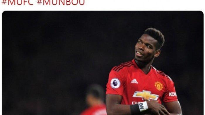 Hasil Manchester United Vs Brighton - Penalti Pogba, Setan Merah Unggul, Skor Babak Pertama 1-0