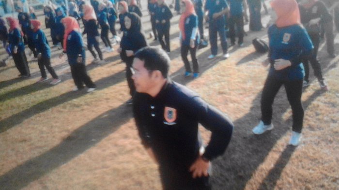 Meriah! Germas di Alun-alun Ratu Zalecha Martapura Diikuti Warga Hingga Pejabat