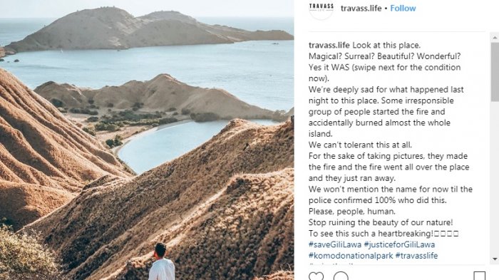 Lihat Keindahan Gililawa yang Dibagikan Mantan Miss World Sebelum Terbakar Kamis Malam