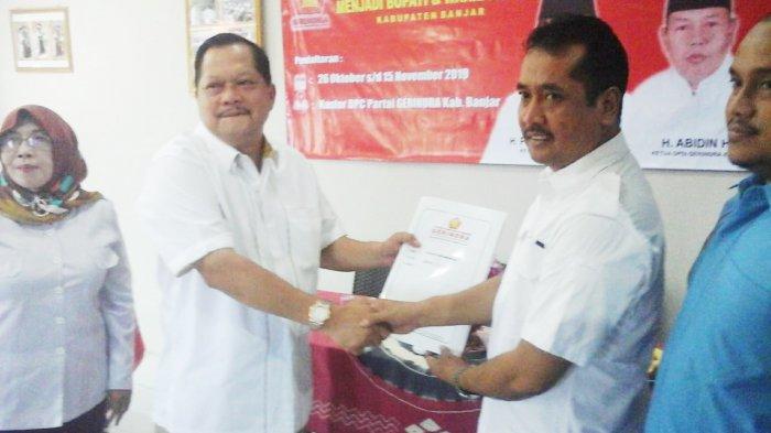 Pilkada Banjar 2020: Gusti Iskandar Datangi Markas Gerindra Banjar Lakukan ini