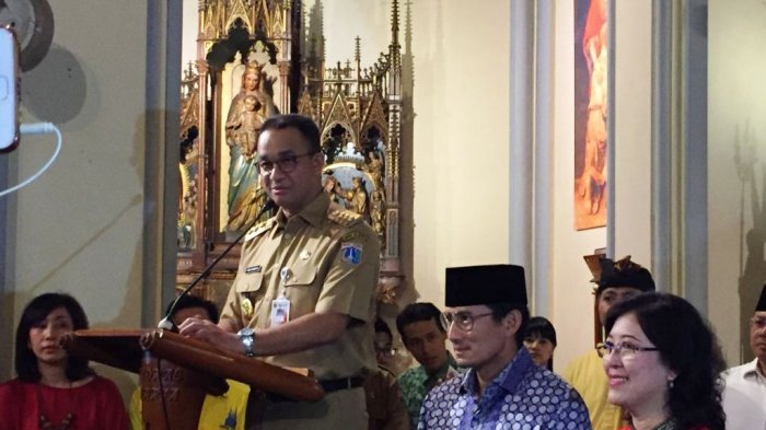 Netizen Soroti Satu Kata Ini pada Ucapan Selamat Natal 2017 dari Anies Baswedan