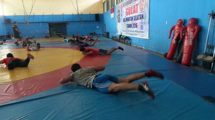 Atlet Gulat Kalsel Fokus Pemulihan Fisik Jelang Kualifikasi PON