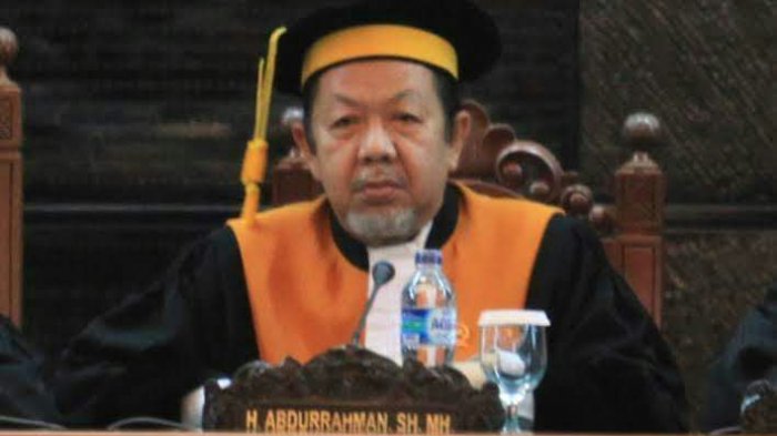 Hakim Agung Abdurrahman Meninggal, Dosen dan Mahasiswa FH ULM: Beliau Jadi Teladan!
