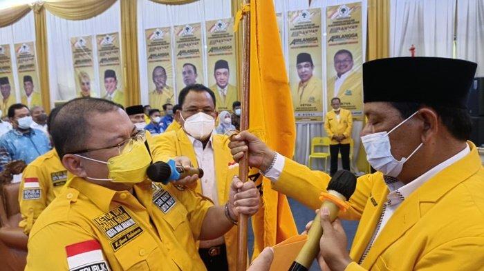 Dilantik Pimpin Golkar Banjarmasin, H Yuni Optimistis Raih Sepuluh Kursi di Pemilu 2024