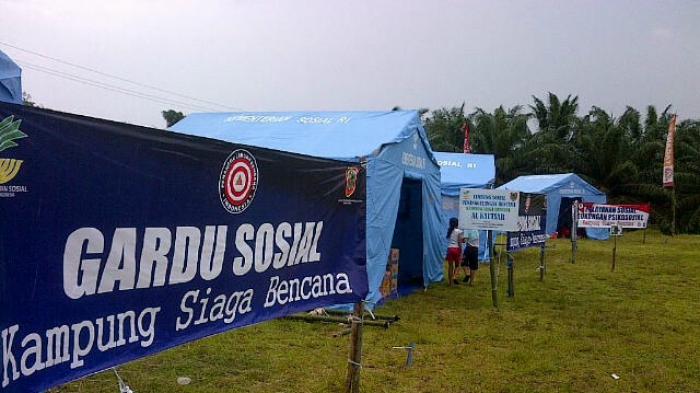 Di Desa Halong Tabalong Dibentuk Kampung Siaga Bencana