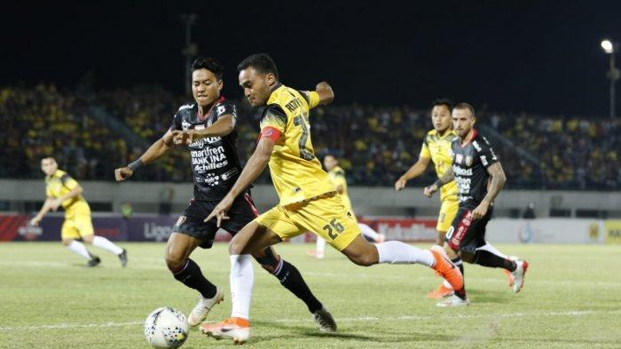 Hasil Barito Putera vs Bali United Liga 1 2019 Pekan 8, Skor 0-0 di Babak Pertama, Gol Bali Dianulir