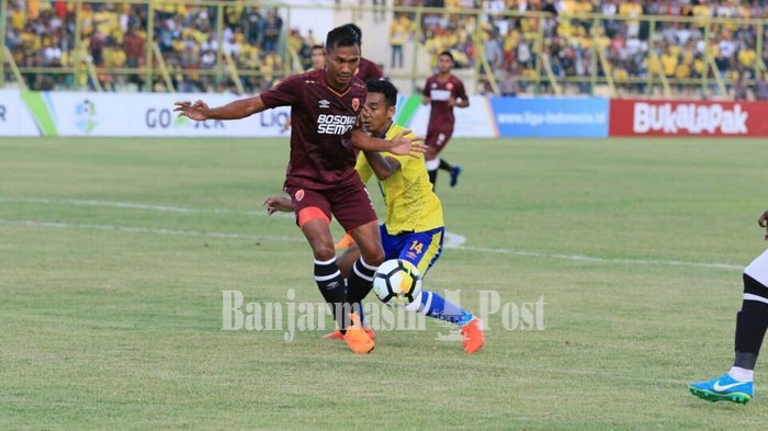 Hasil Barito Putera vs PSM - Skor Sementara 2-1, Matias Cordoba Bikin Barito Unggul di Injury Time