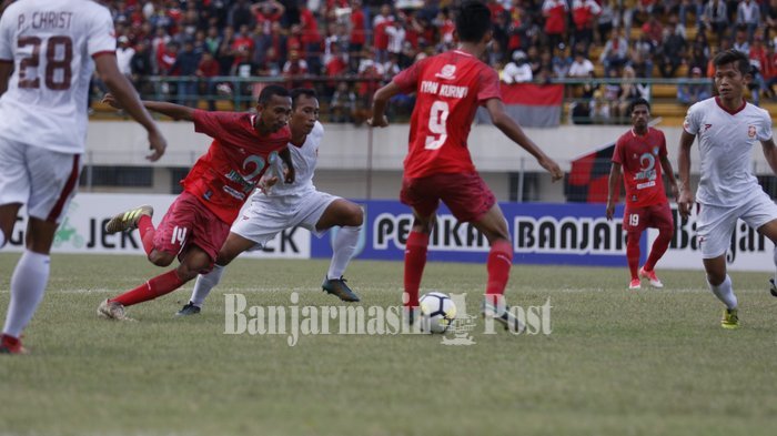 Aroma Balas Dendam Martapura FC saat Menjamu Kalteng Putra