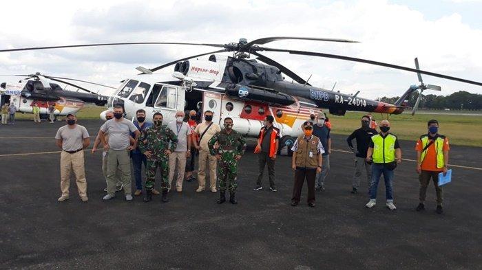 Tiga Helikoper Mendarat di Kalsel untuk Penanganan Karhutla