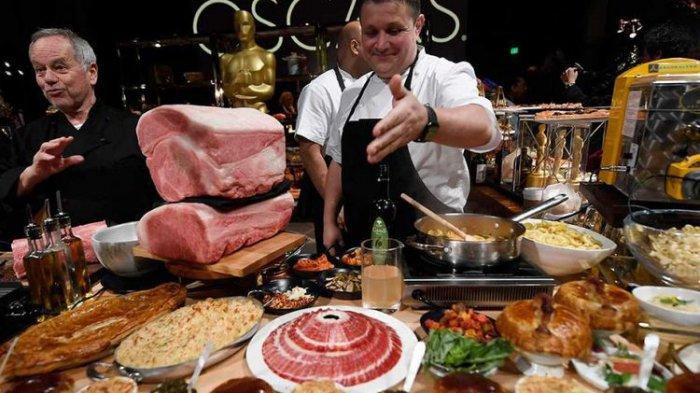 Academy Awards 2019, Selebrita Dimanjakan Hidangan Mewah, Suvenir Cokelat Berlapis Emas 24 Karat