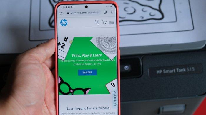 HP Print Play & Learn, Bantuan Edukatif untuk Belajar Dari Rumah