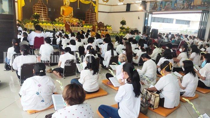 Tak Ada Pembatasan pada Ibadah Perayaan Waisak di Vihara Dhammasoka Banjarmasin