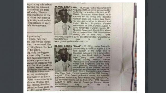 Pria Ini Meninggal, Istri dan Selingkuhan Pasang 2 Obituari di Koran yang Sama