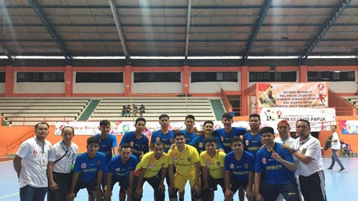 Laga Perdana, Tim Bola Tangan Kalsel Taklukkan Lampung di Kualifikasi PraPON 2019