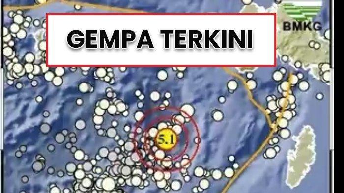 Info Gempa Terkini Selasa 9 Mei 2023, Maluku Tenggara Bergetar Efek Magnitudo 5.1.