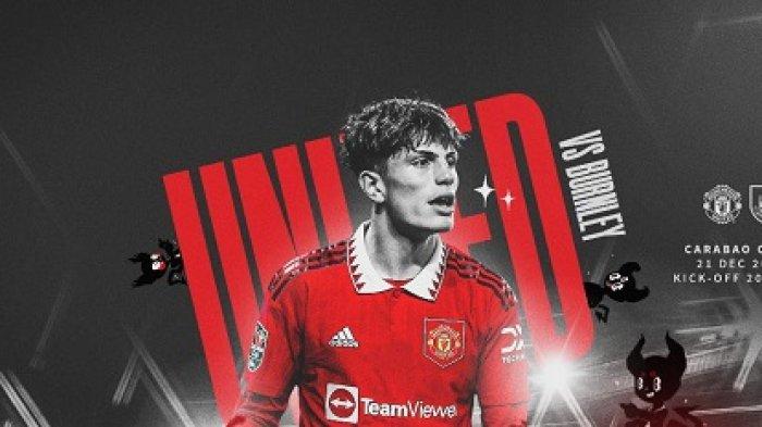 Link TV Online Mola Live Streaming Bola Man United vs Burley Carabao Cup 2022 Hari ini, Go Maguire
